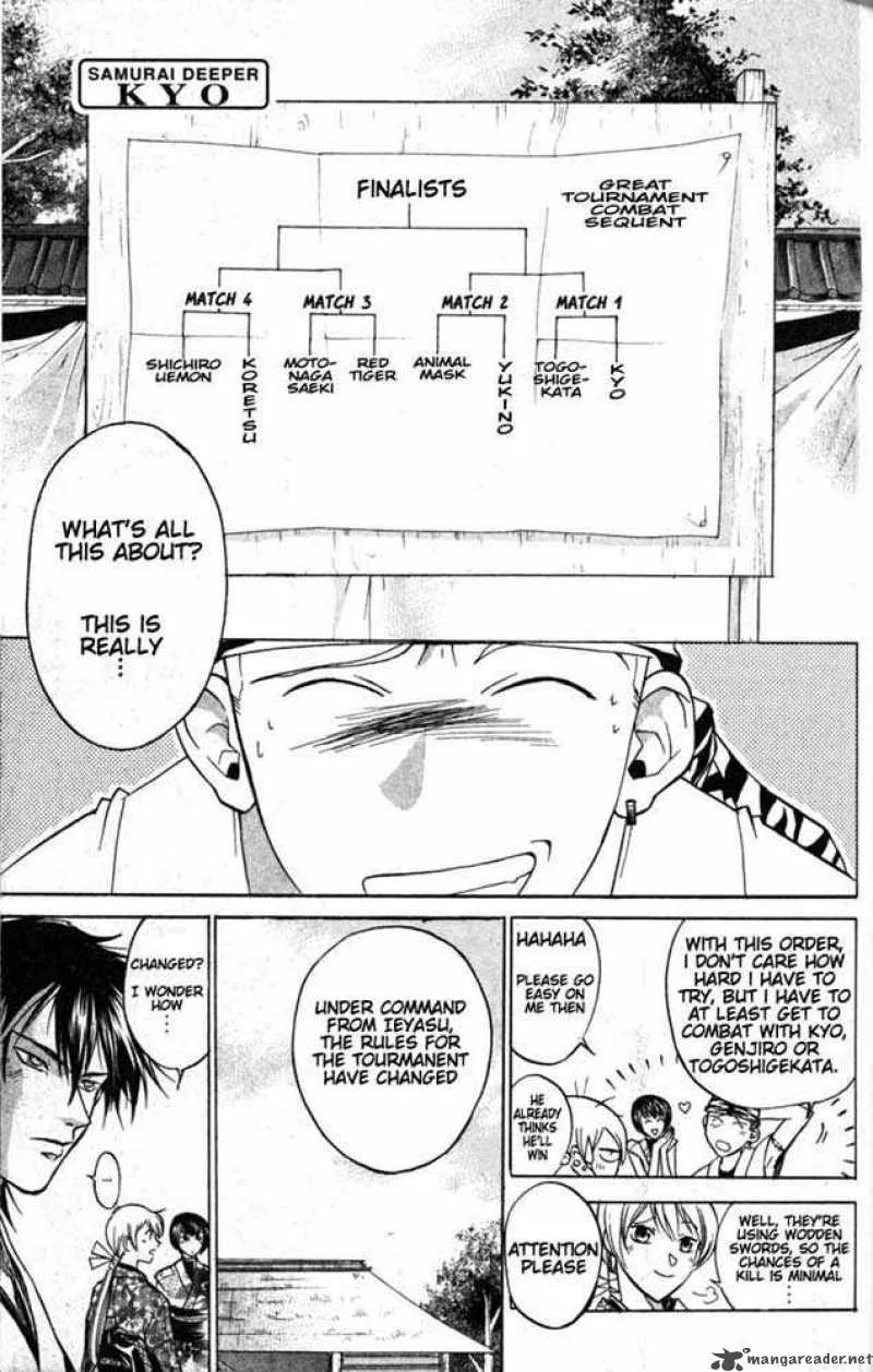 Samurai Deeper Kyo Chapter 29 page 1