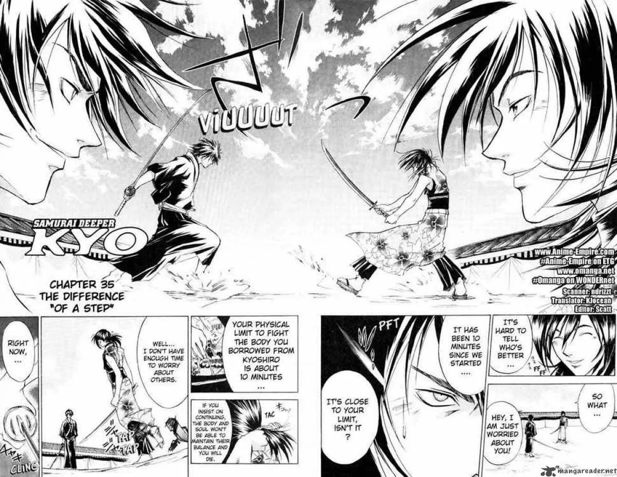 Samurai Deeper Kyo Chapter 35 page 2