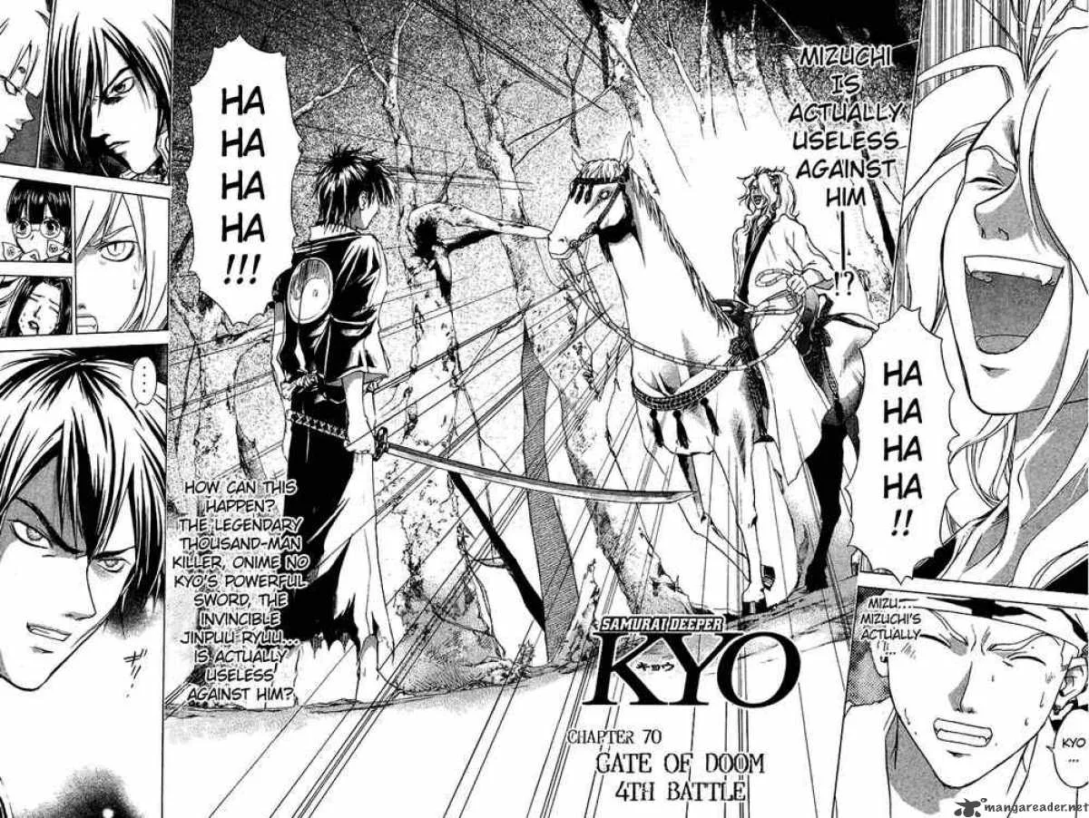 Samurai Deeper Kyo Chapter 70 page 4