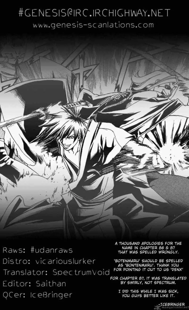 Samurai Deeper Kyo Chapter 88 page 22