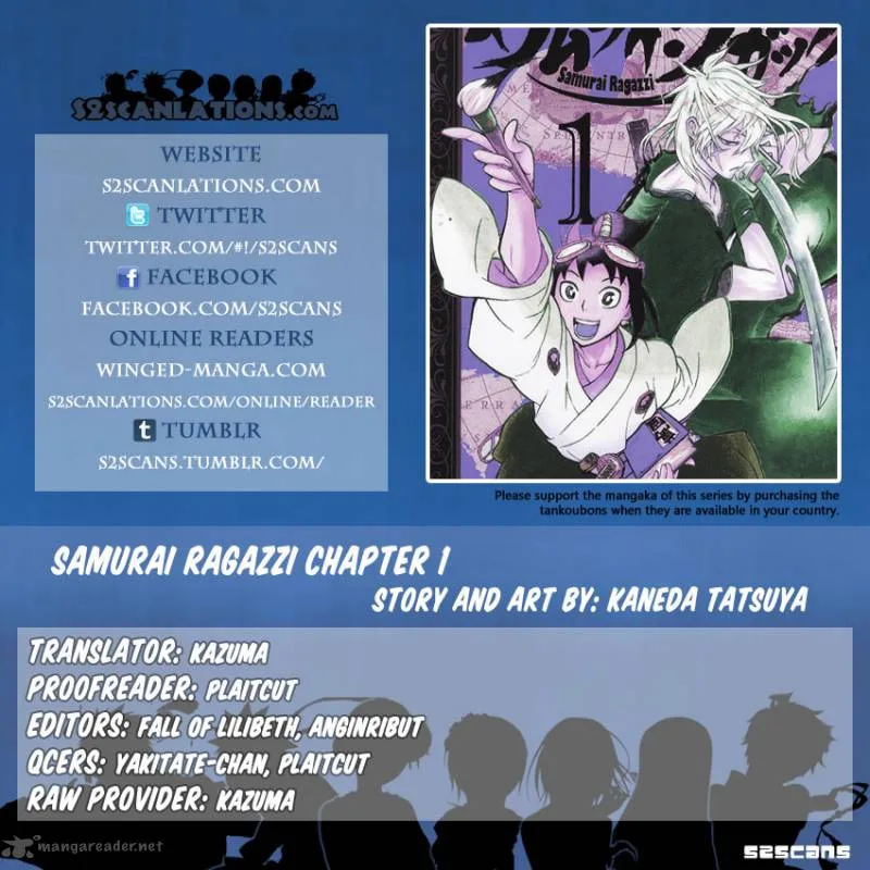 Samurai Ragazzi Chapter 1 page 1