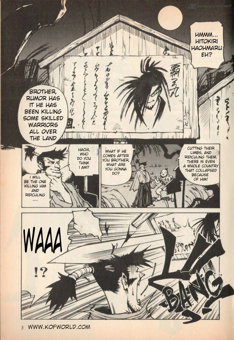 Samurai Spirits - Haoumaru Jigokuyuki Chapter 1 page 3