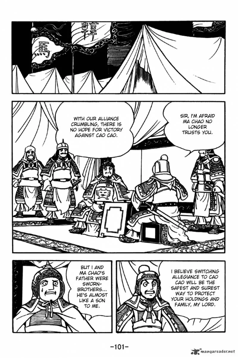 Sangokushi Chapter 196 page 28
