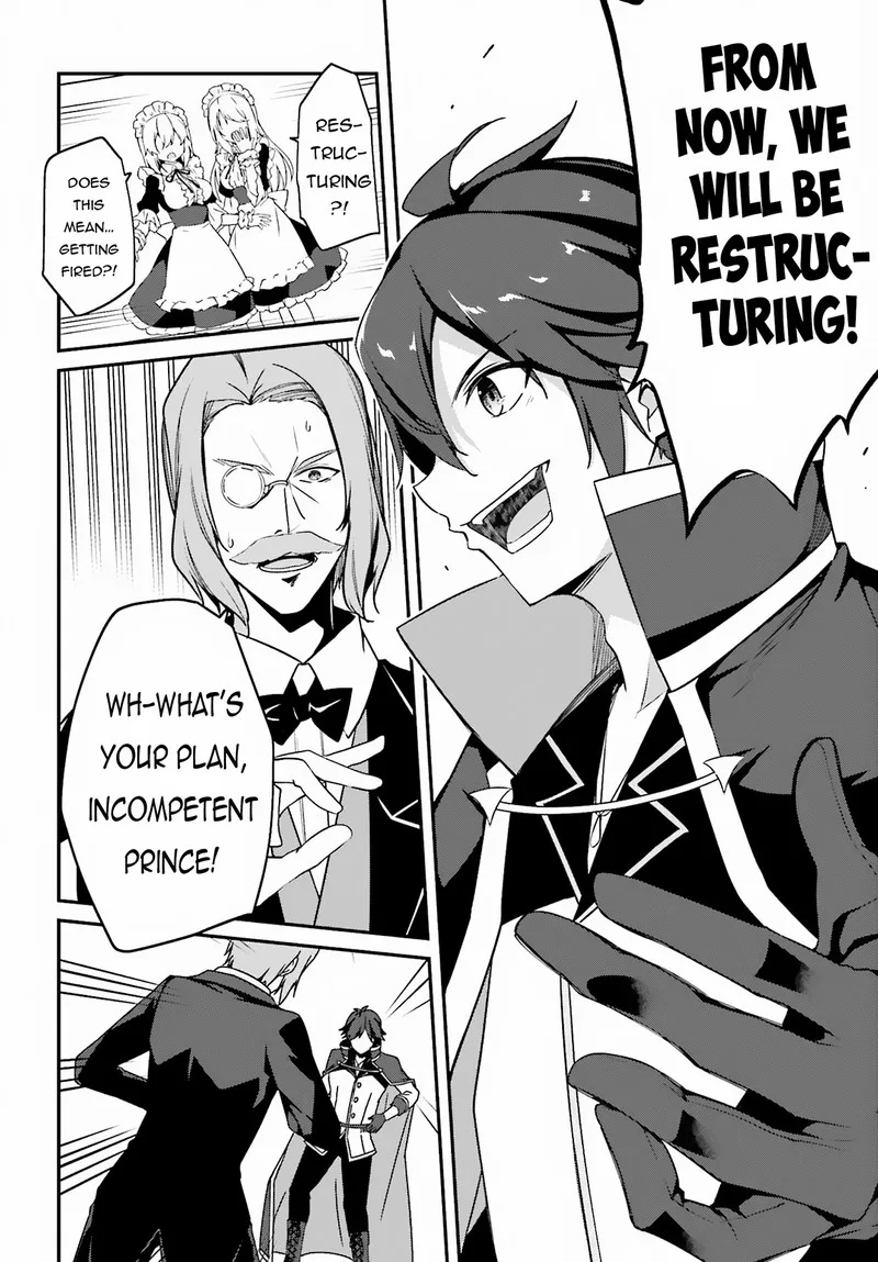 Sasensareta Munou Ouji wa Jitsuryoku wo Kakushitai Chapter 4 page 6