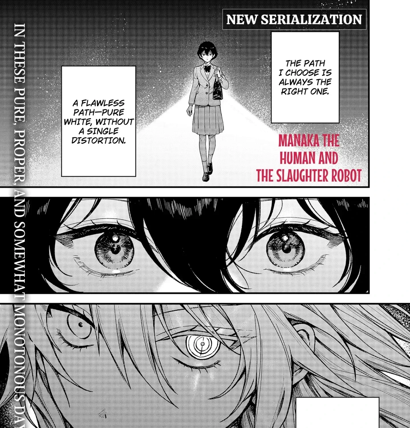 Satsuriku Robot to Hito no Manaka Chapter 1 page 1