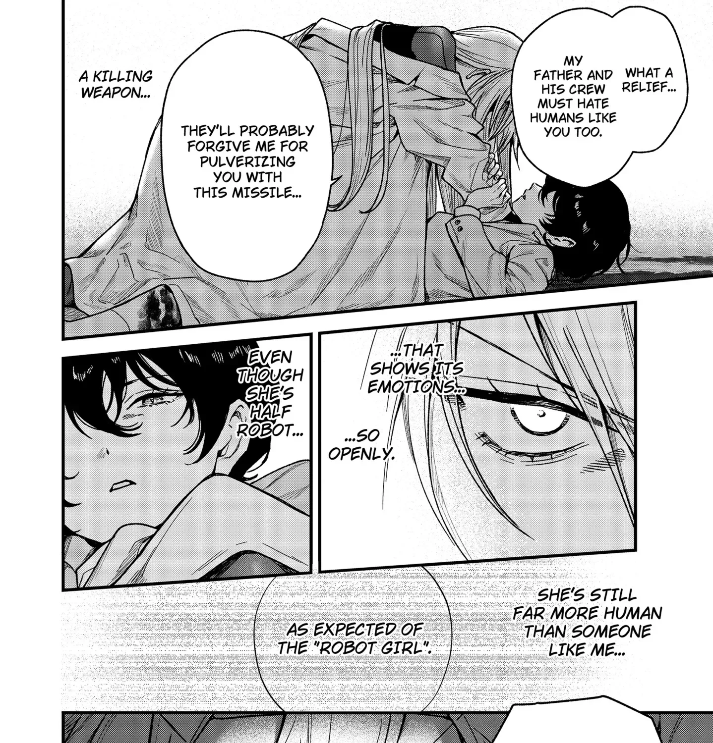 Satsuriku Robot to Hito no Manaka Chapter 1 page 75