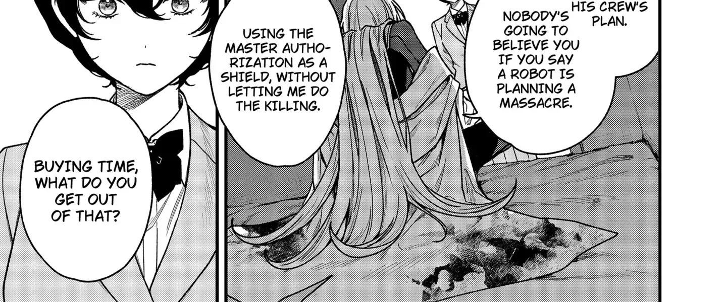 Satsuriku Robot to Hito no Manaka Chapter 1 page 110