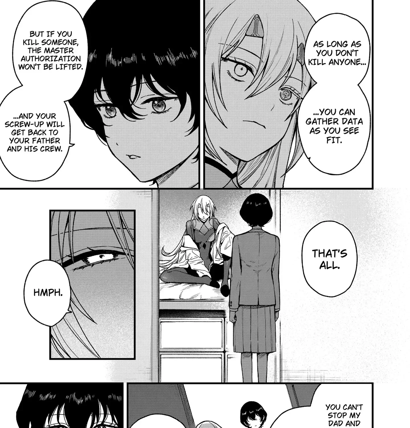 Satsuriku Robot to Hito no Manaka Chapter 1 page 109