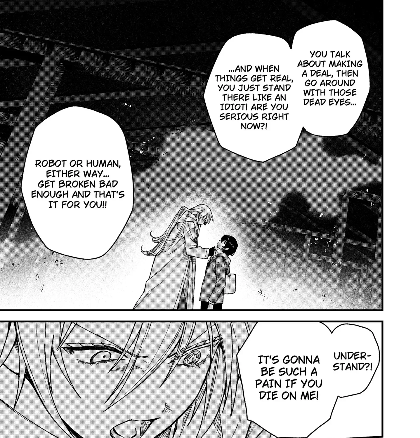 Satsuriku Robot to Hito no Manaka Chapter 3 page 57