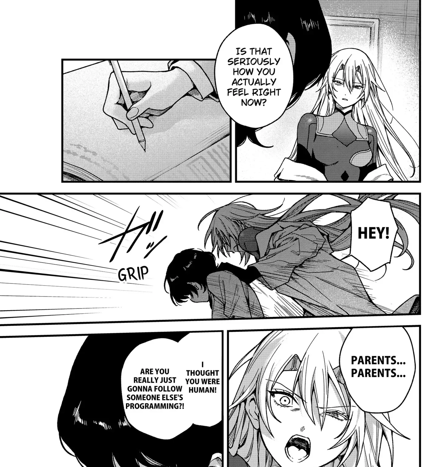 Satsuriku Robot to Hito no Manaka Chapter 5 page 21