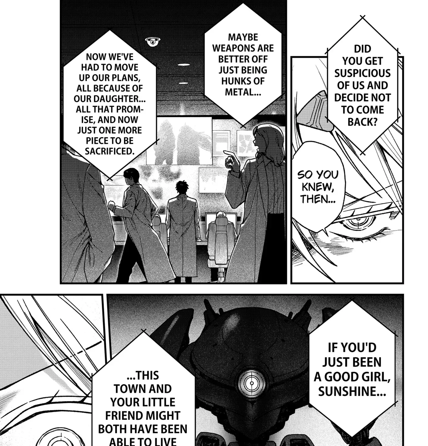 Satsuriku Robot to Hito no Manaka Chapter 6 page 25