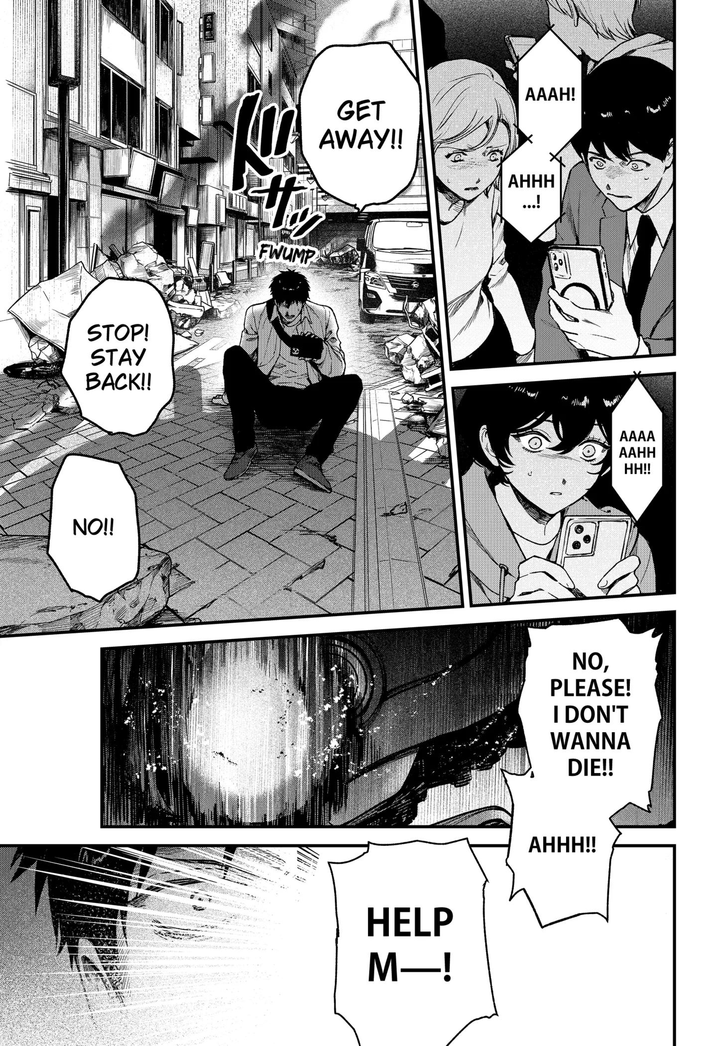 Satsuriku Robot to Hito no Manaka Chapter 7 page 17