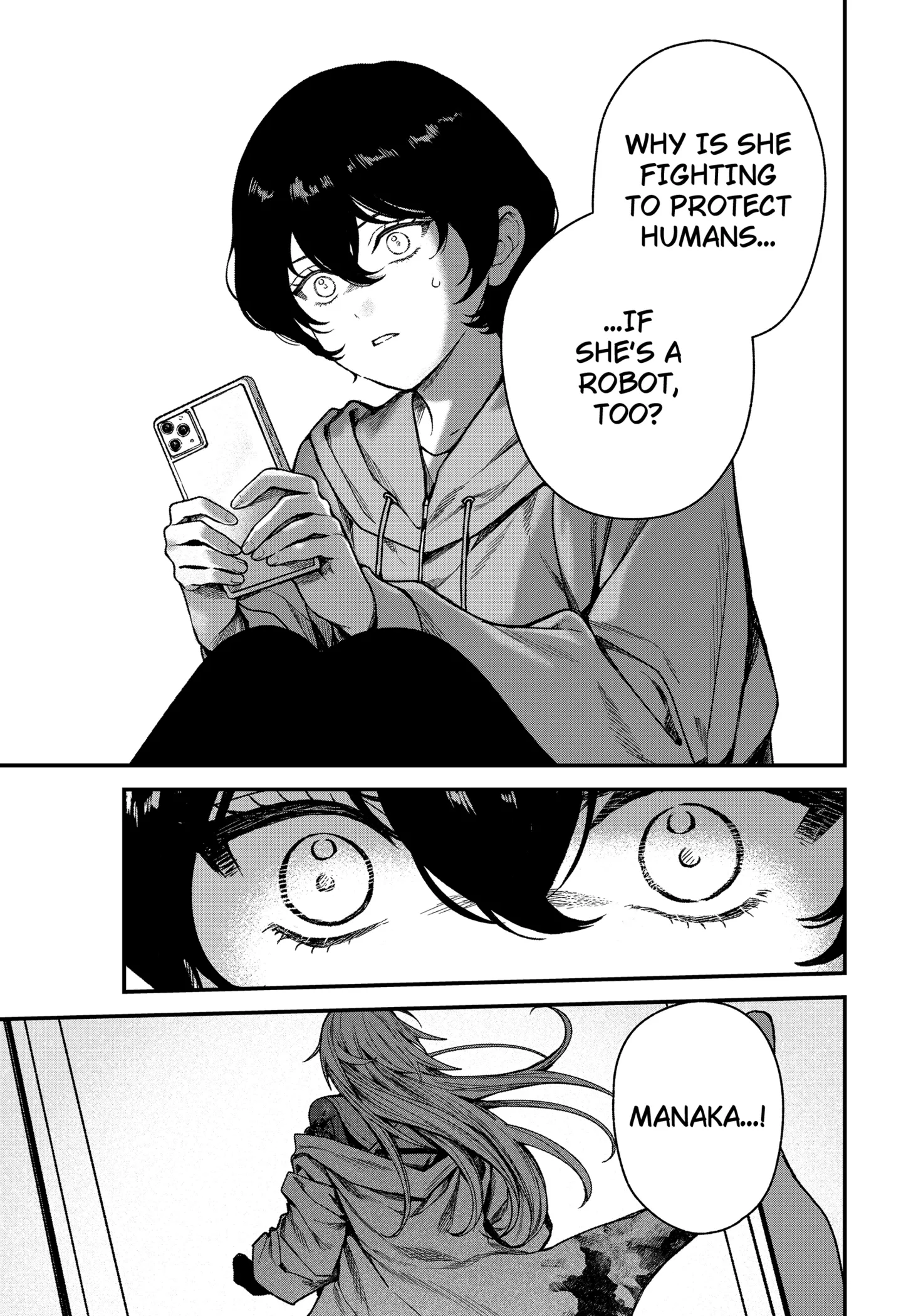 Satsuriku Robot to Hito no Manaka Chapter 7 page 23