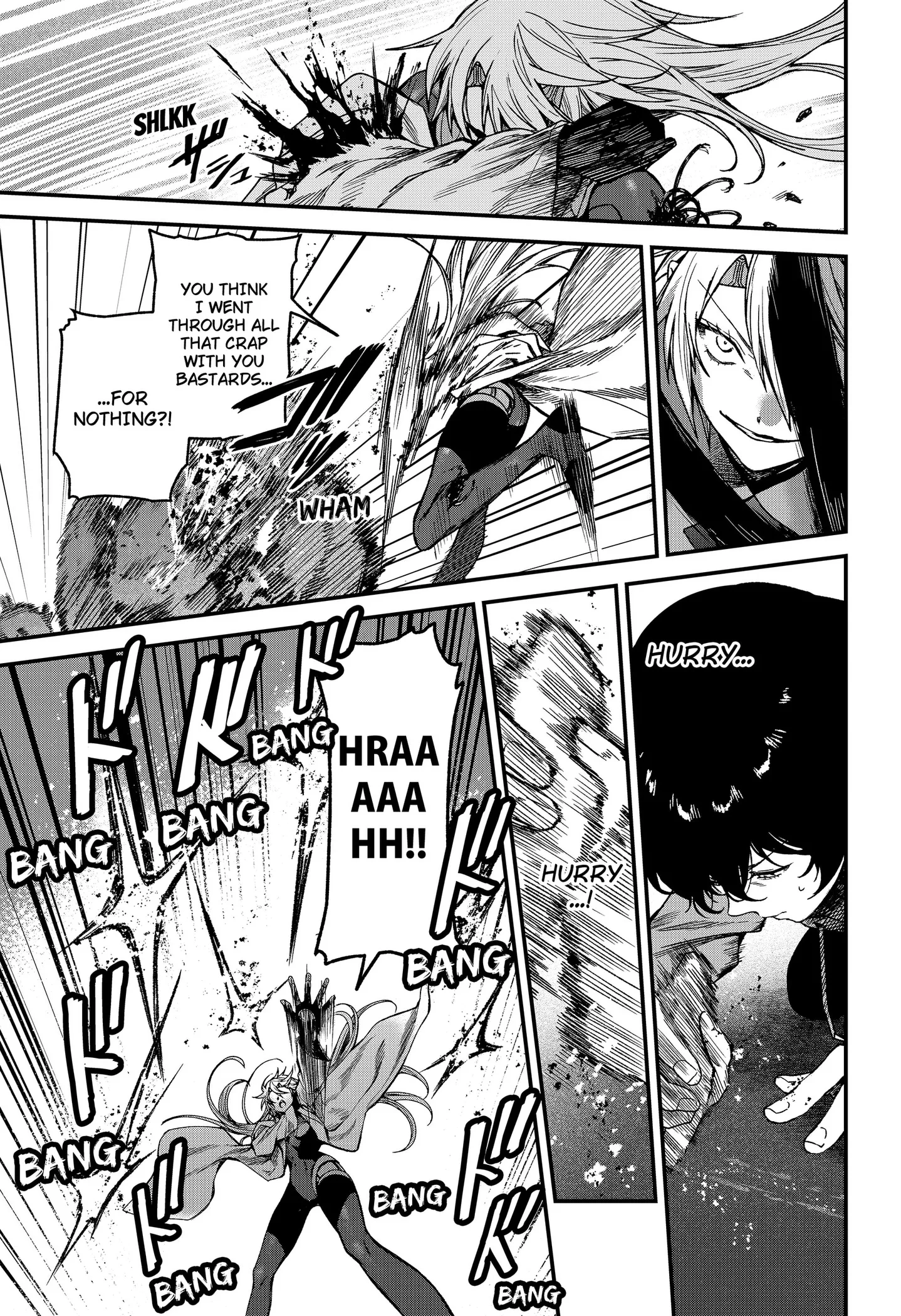Satsuriku Robot to Hito no Manaka Chapter 8 page 11