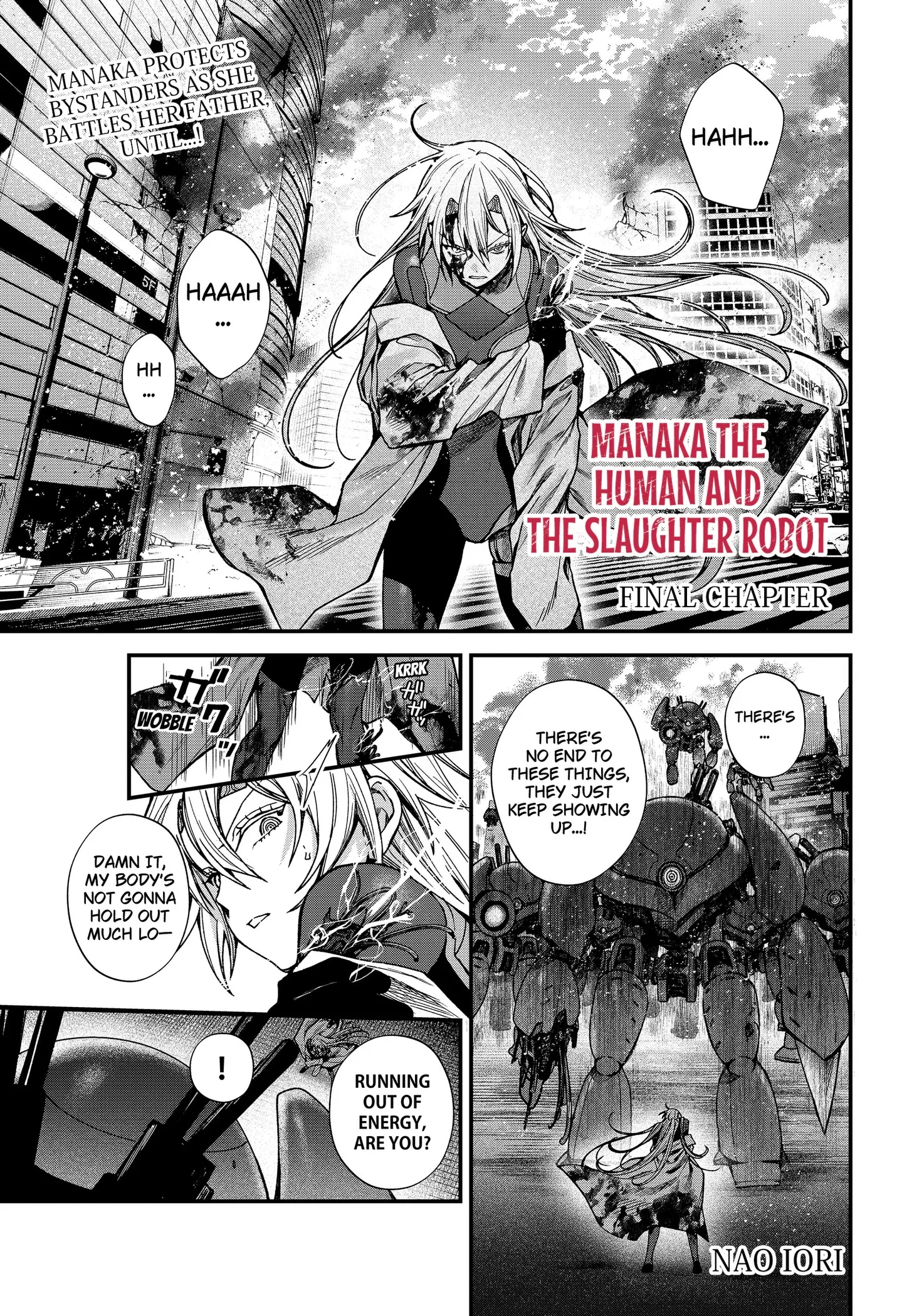 Satsuriku Robot to Hito no Manaka Chapter 8 page 1