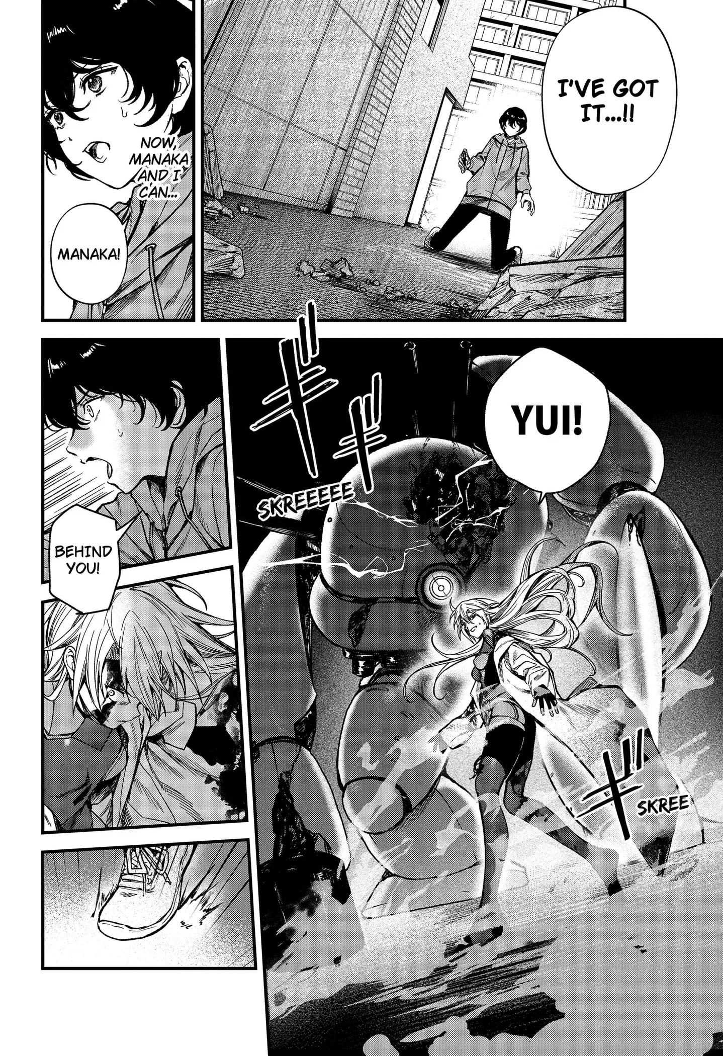 Satsuriku Robot to Hito no Manaka Chapter 8 page 14