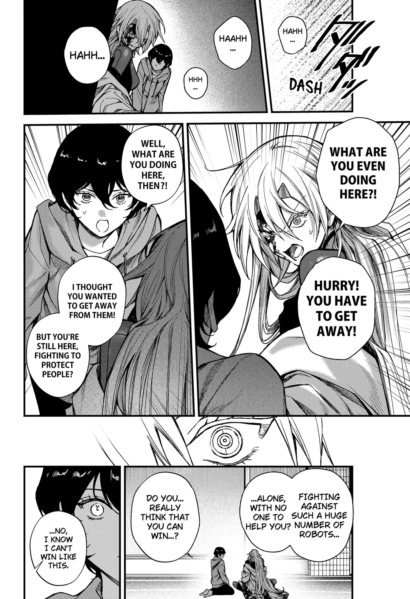 Satsuriku Robot to Hito no Manaka Chapter 8 page 4