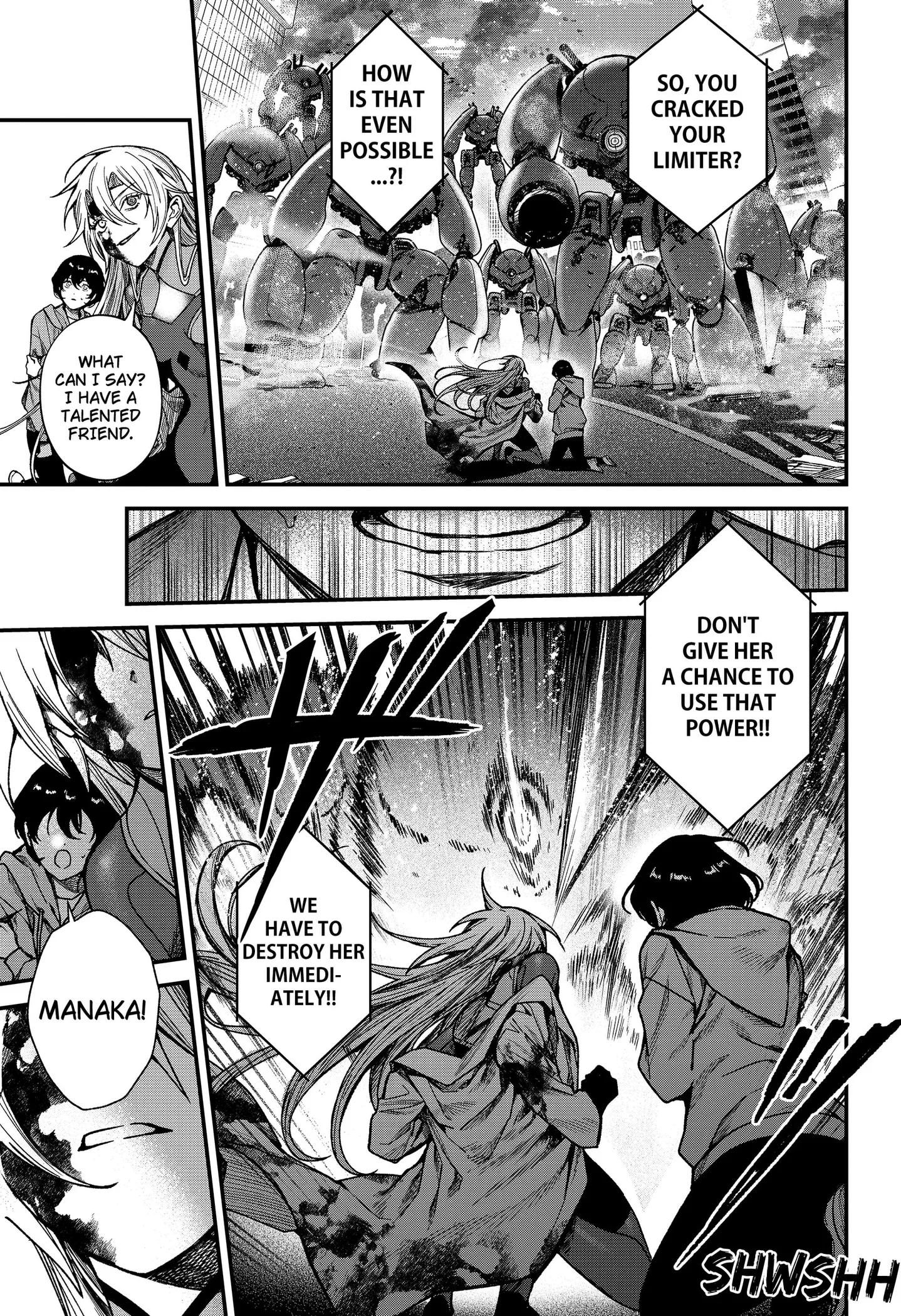 Satsuriku Robot to Hito no Manaka Chapter 8 page 17