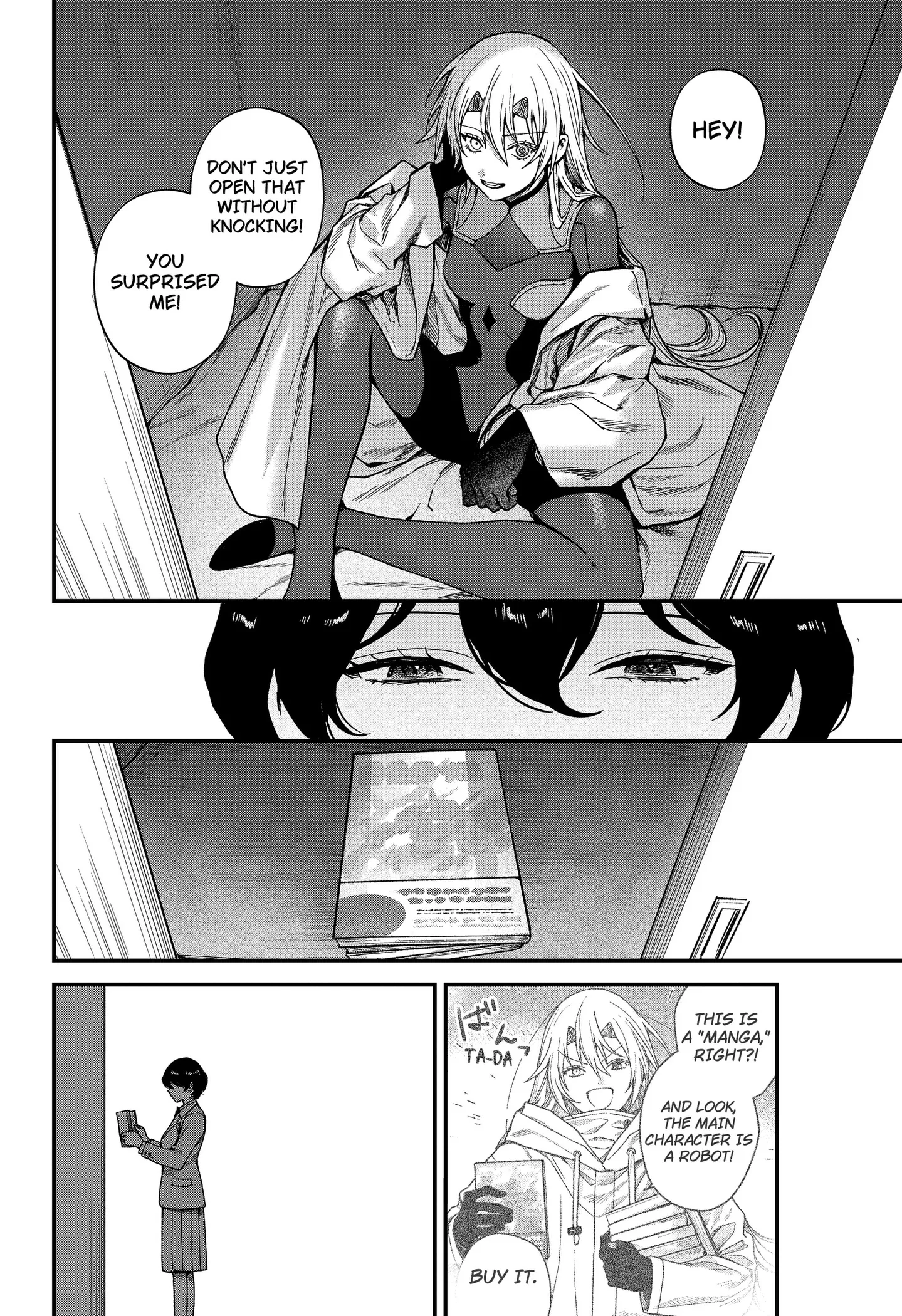 Satsuriku Robot to Hito no Manaka Chapter 8 page 40