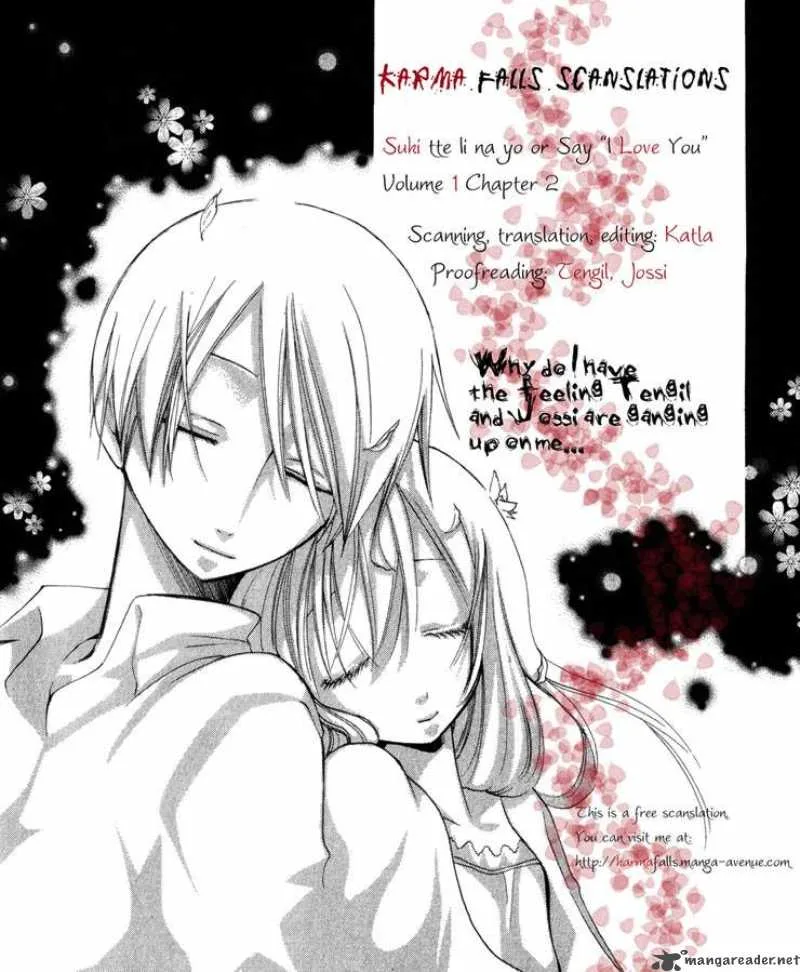 Say I love You Chapter 2 page 1