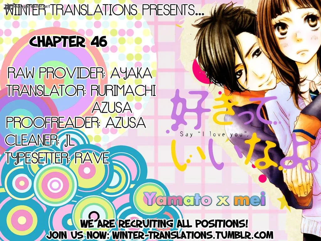 Say I love You Chapter 46 page 42