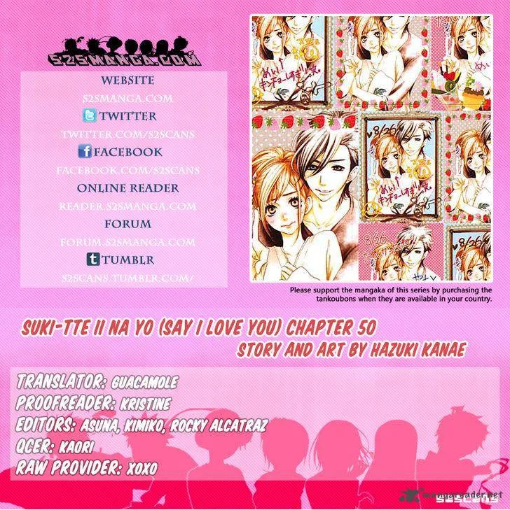 Say I love You Chapter 50 page 1