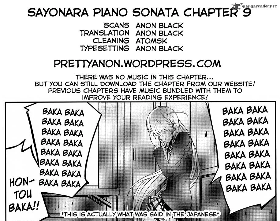 Sayonara Piano Sonata Chapter 9 page 33