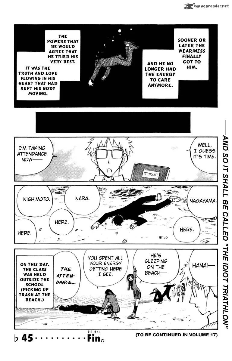 School Rumble Chapter 16 page 157