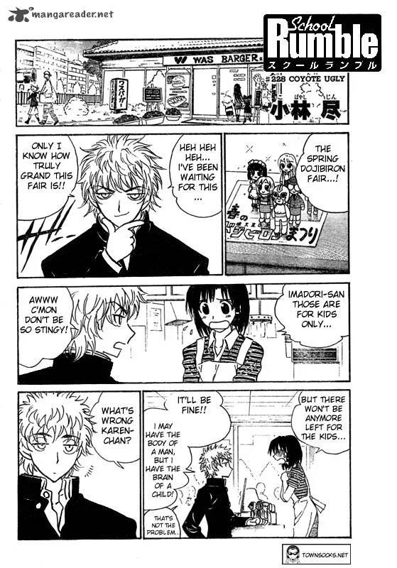 School Rumble Chapter 19 page 1