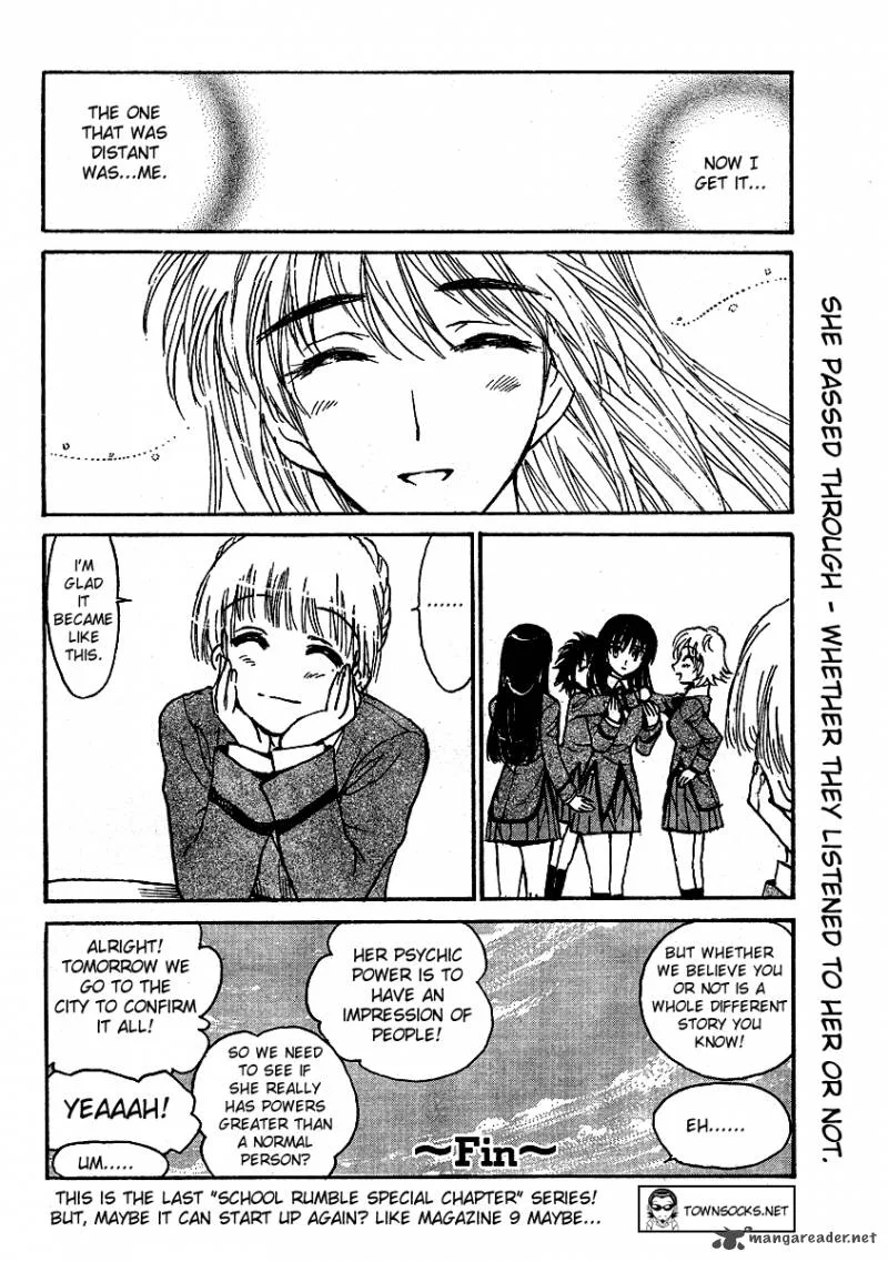 School Rumble Chapter 22 page 165