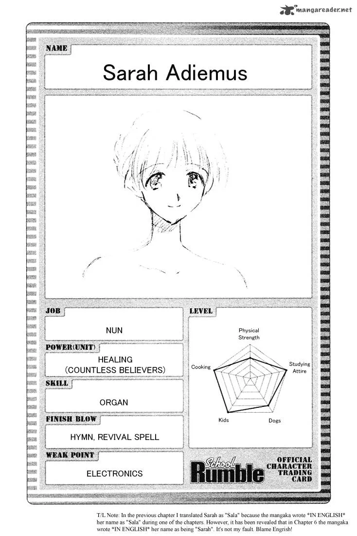 School Rumble Chapter 4 page 157