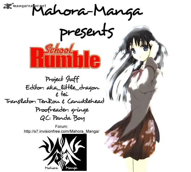 School Rumble Chapter 9 page 167