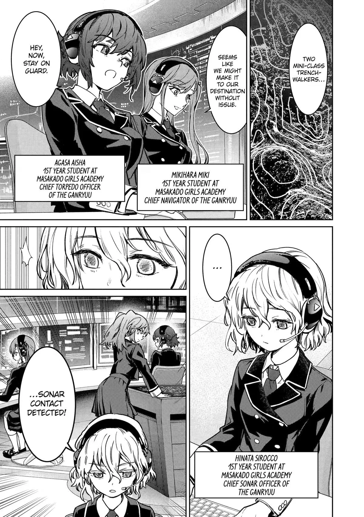 School Submarine Fleet: MERMAID GIRLS Chapter 1 page 12