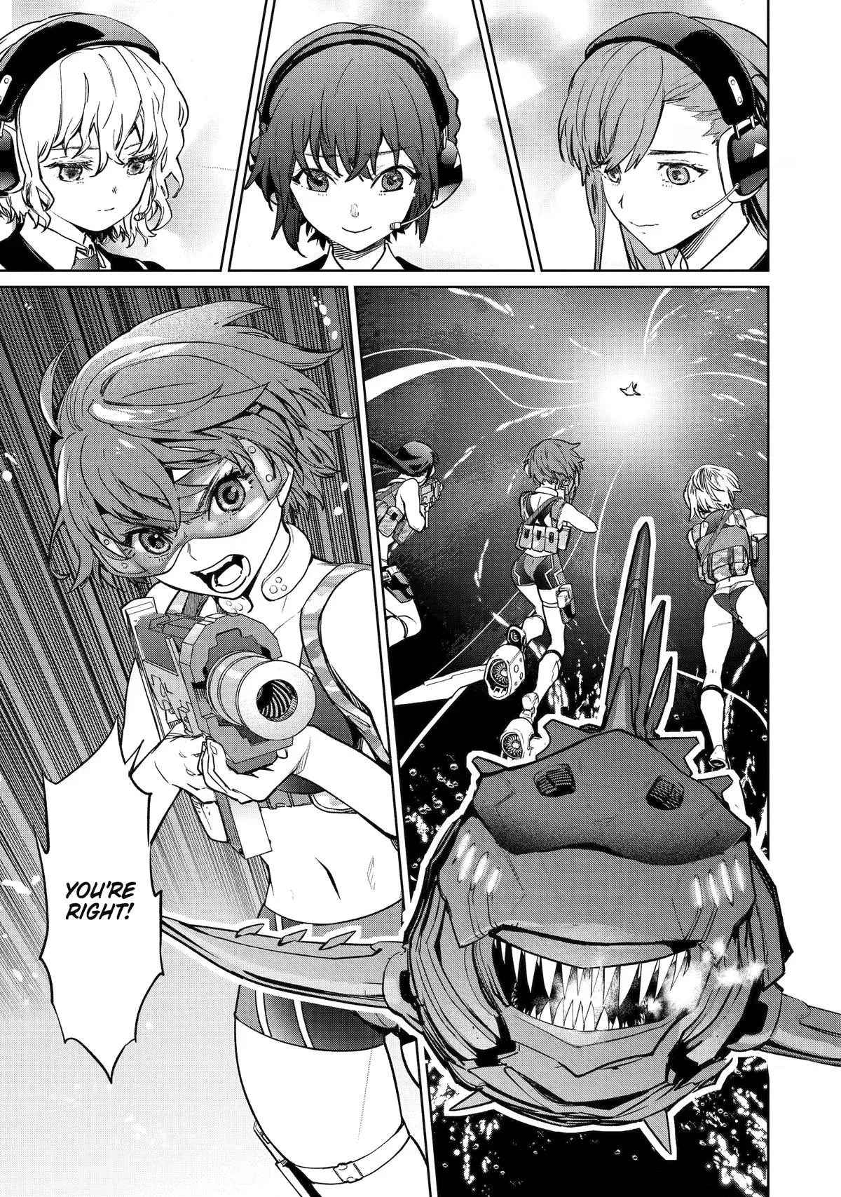School Submarine Fleet: MERMAID GIRLS Chapter 1 page 24