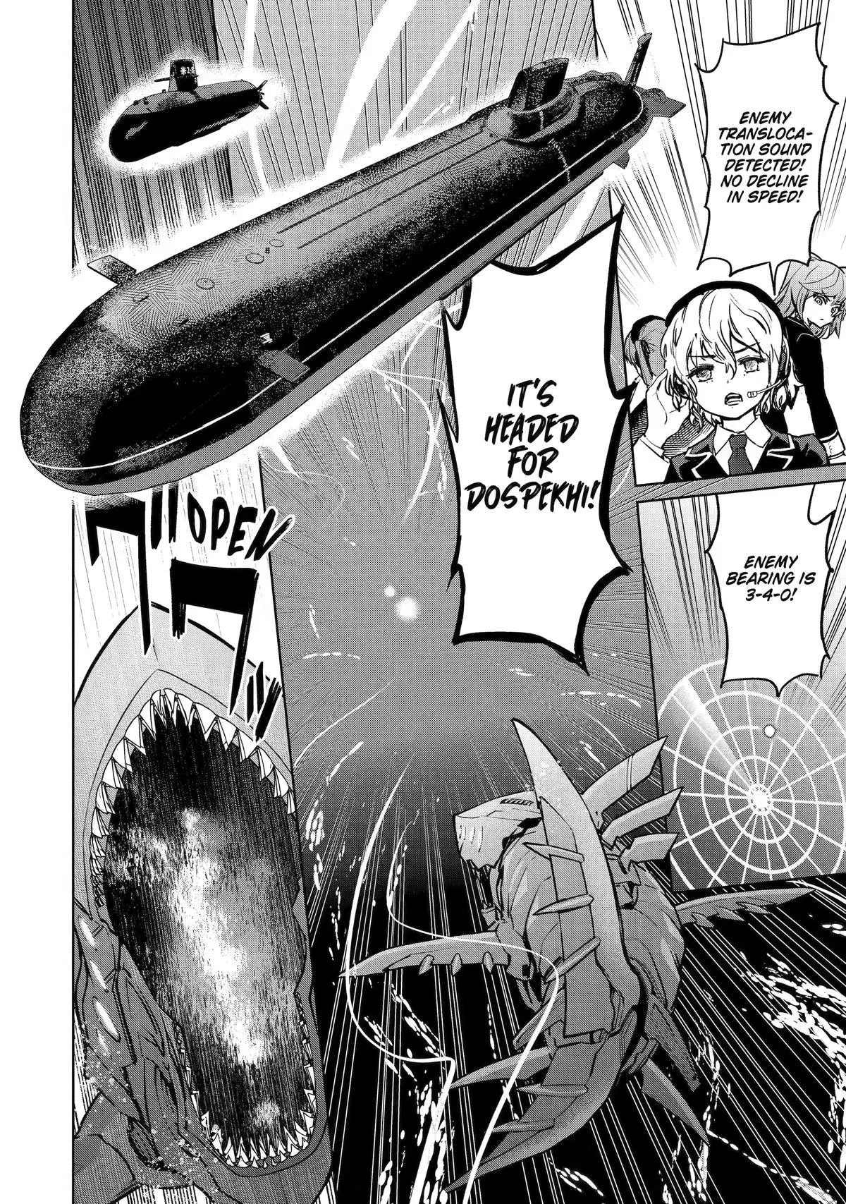 School Submarine Fleet: MERMAID GIRLS Chapter 1 page 21