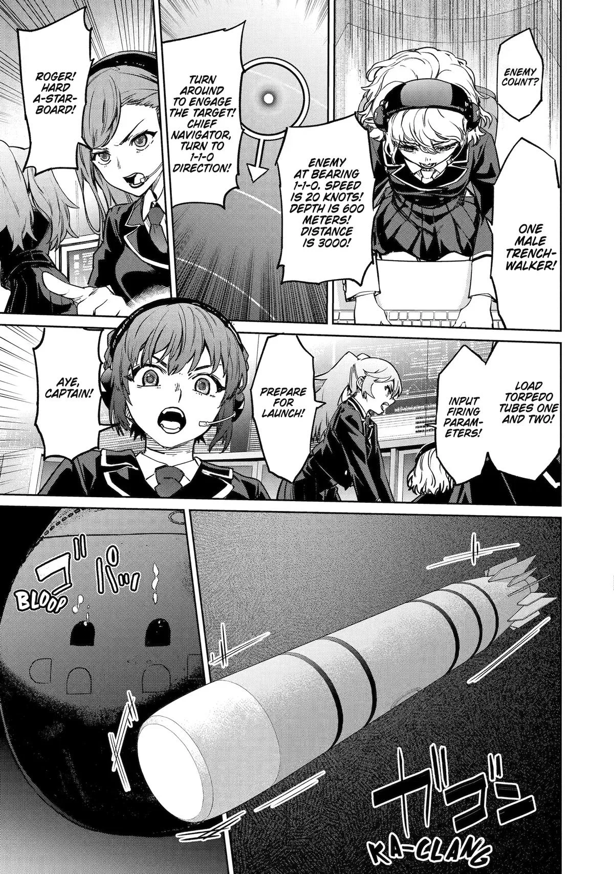 School Submarine Fleet: MERMAID GIRLS Chapter 1 page 14