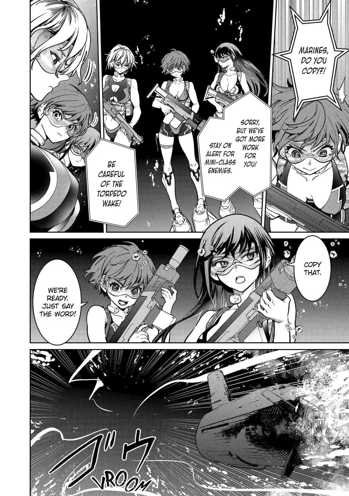 School Submarine Fleet: MERMAID GIRLS Chapter 1 page 15