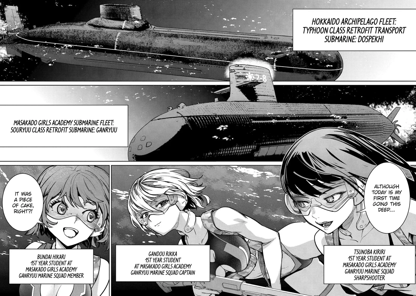 School Submarine Fleet: MERMAID GIRLS Chapter 1 page 10