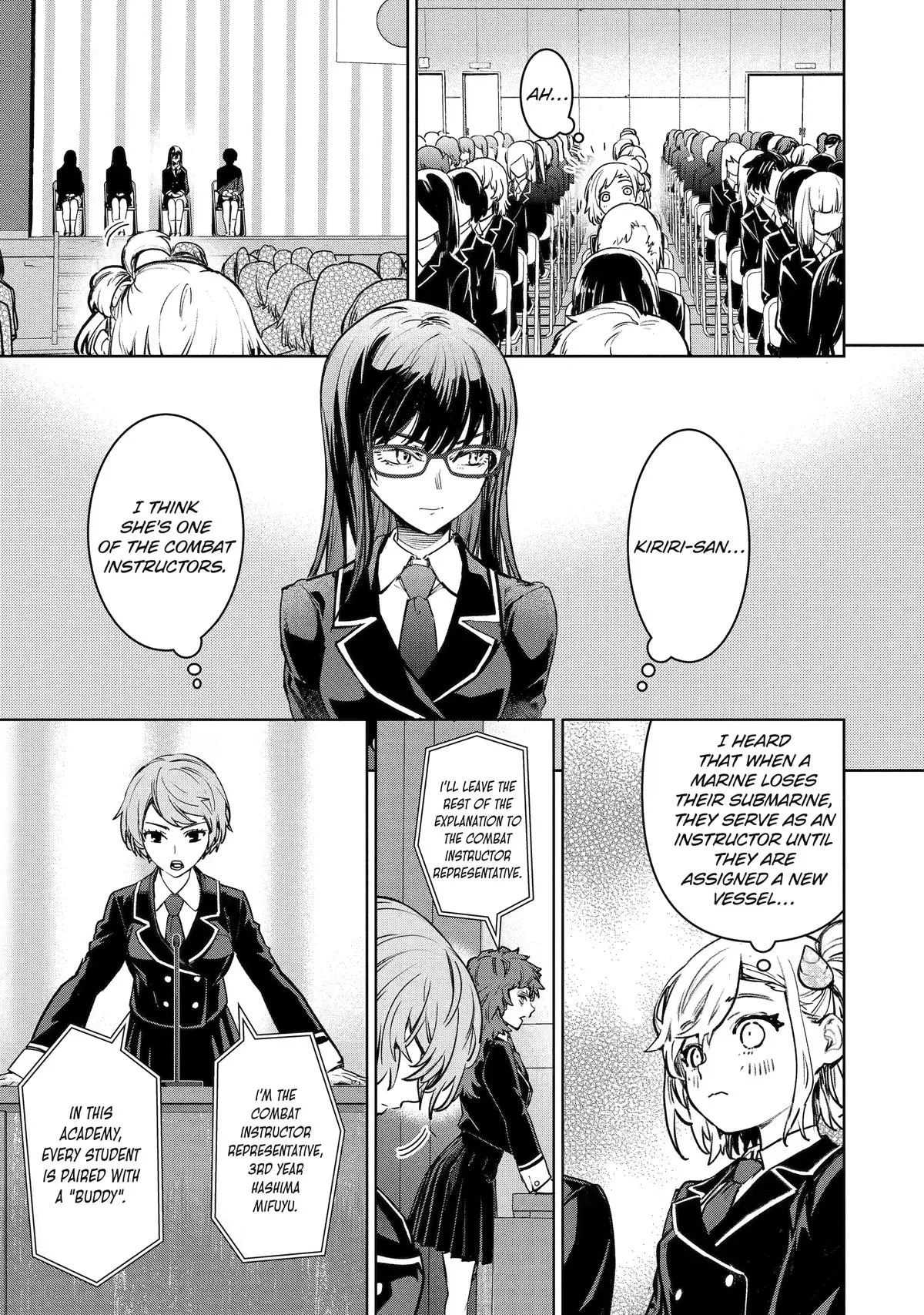 School Submarine Fleet: MERMAID GIRLS Chapter 2 page 14