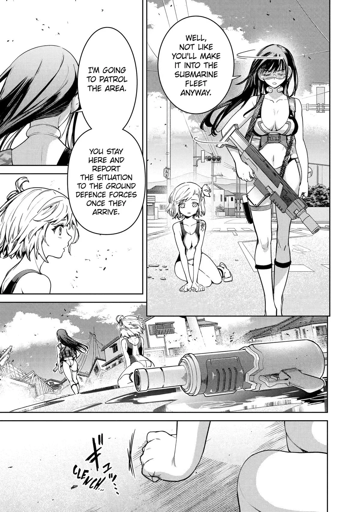 School Submarine Fleet: MERMAID GIRLS Chapter 2 page 7