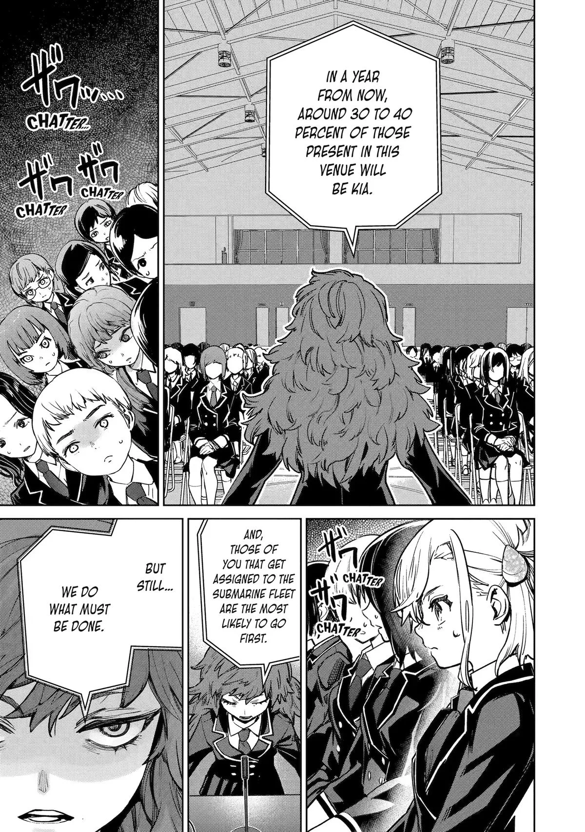 School Submarine Fleet: MERMAID GIRLS Chapter 2 page 12