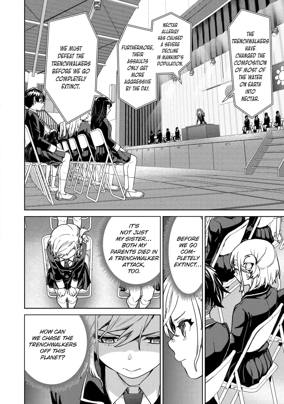 School Submarine Fleet: MERMAID GIRLS Chapter 2 page 13