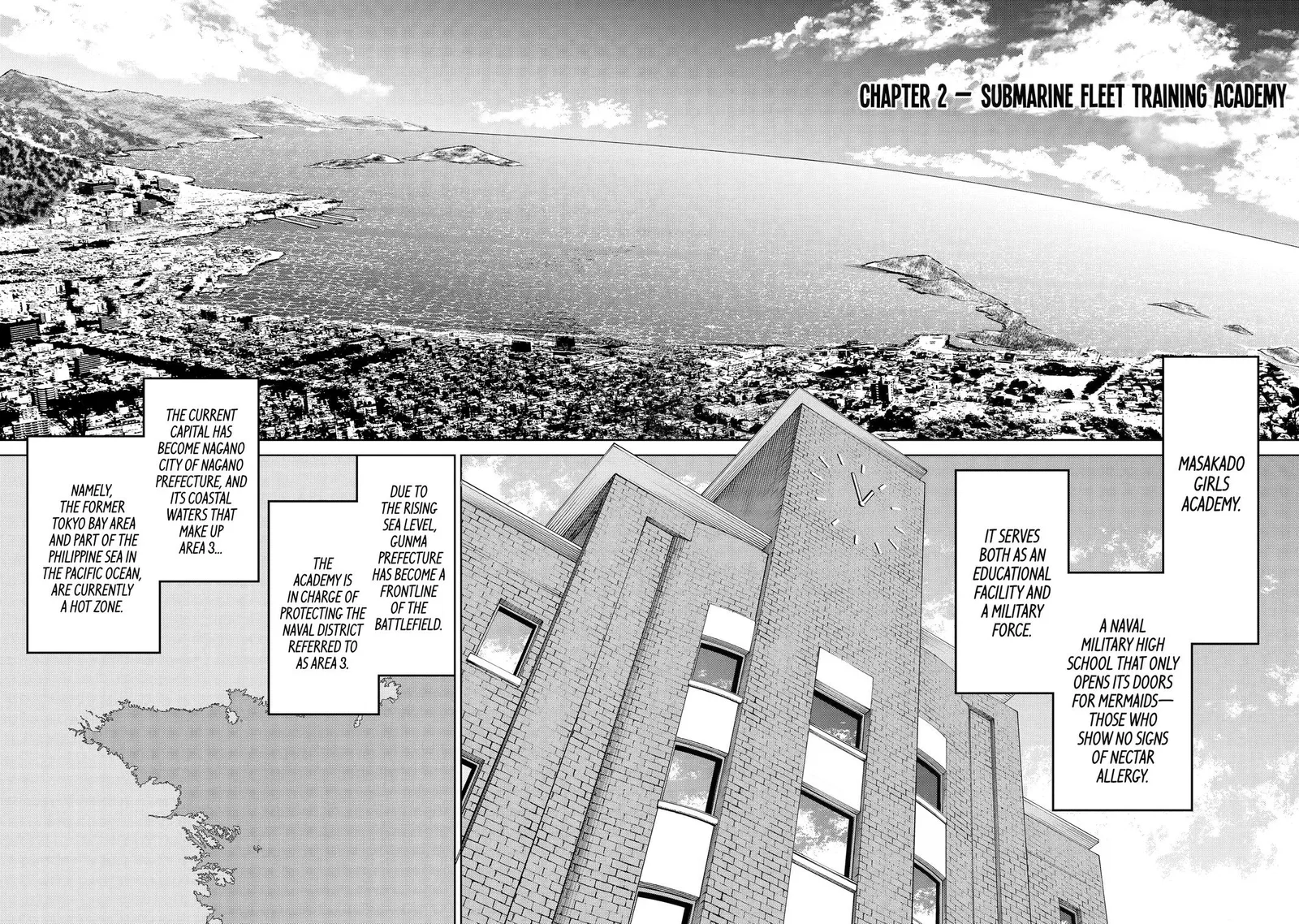 School Submarine Fleet: MERMAID GIRLS Chapter 2 page 8