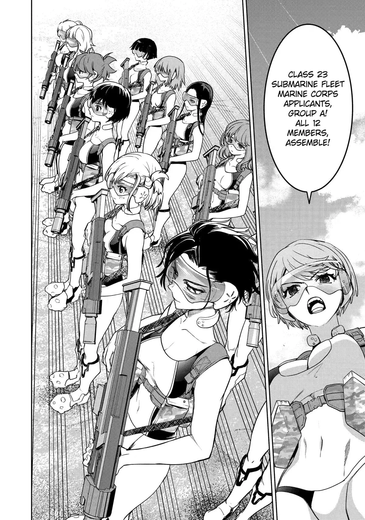 School Submarine Fleet: MERMAID GIRLS Chapter 2 page 24
