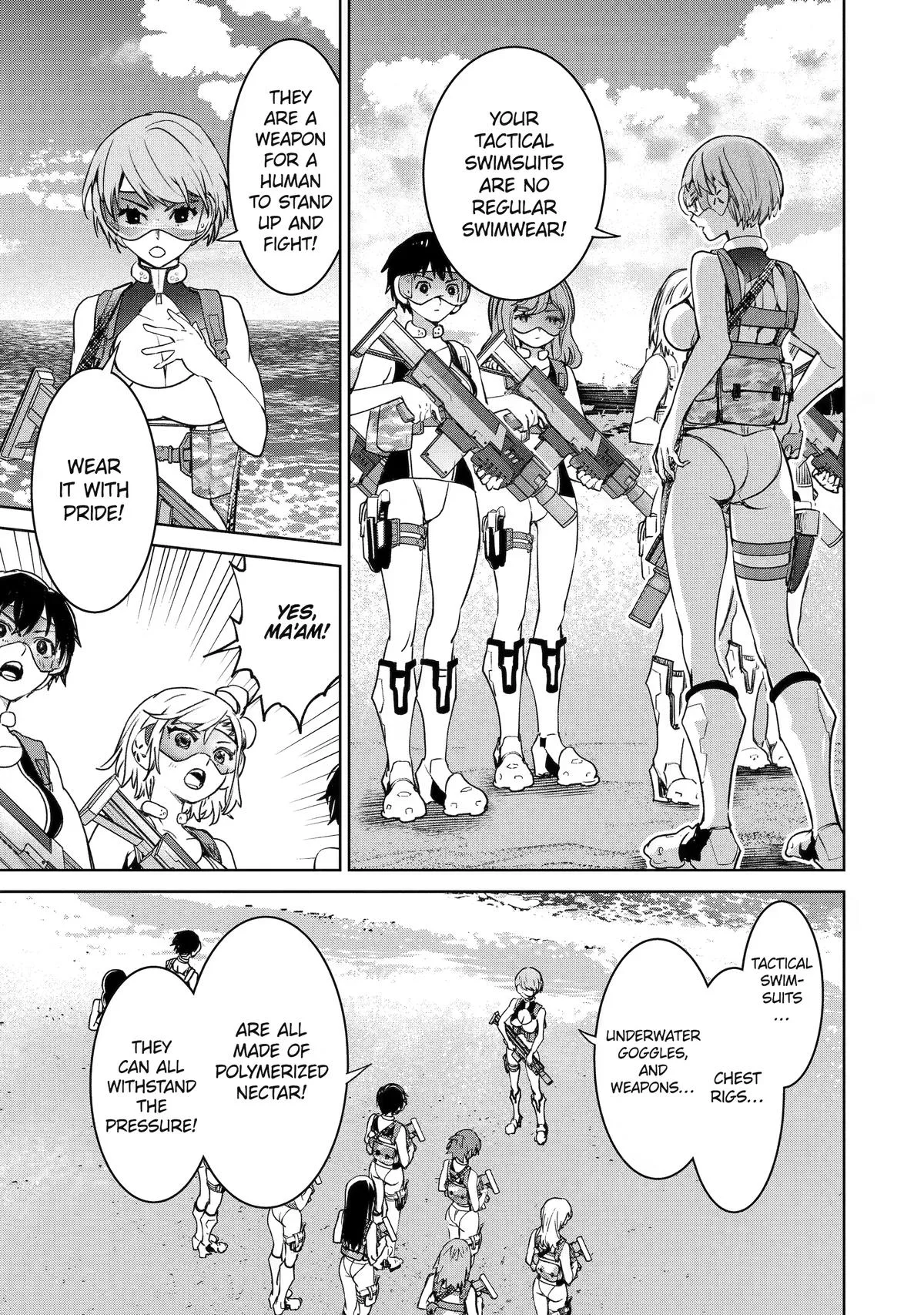 School Submarine Fleet: MERMAID GIRLS Chapter 2 page 25