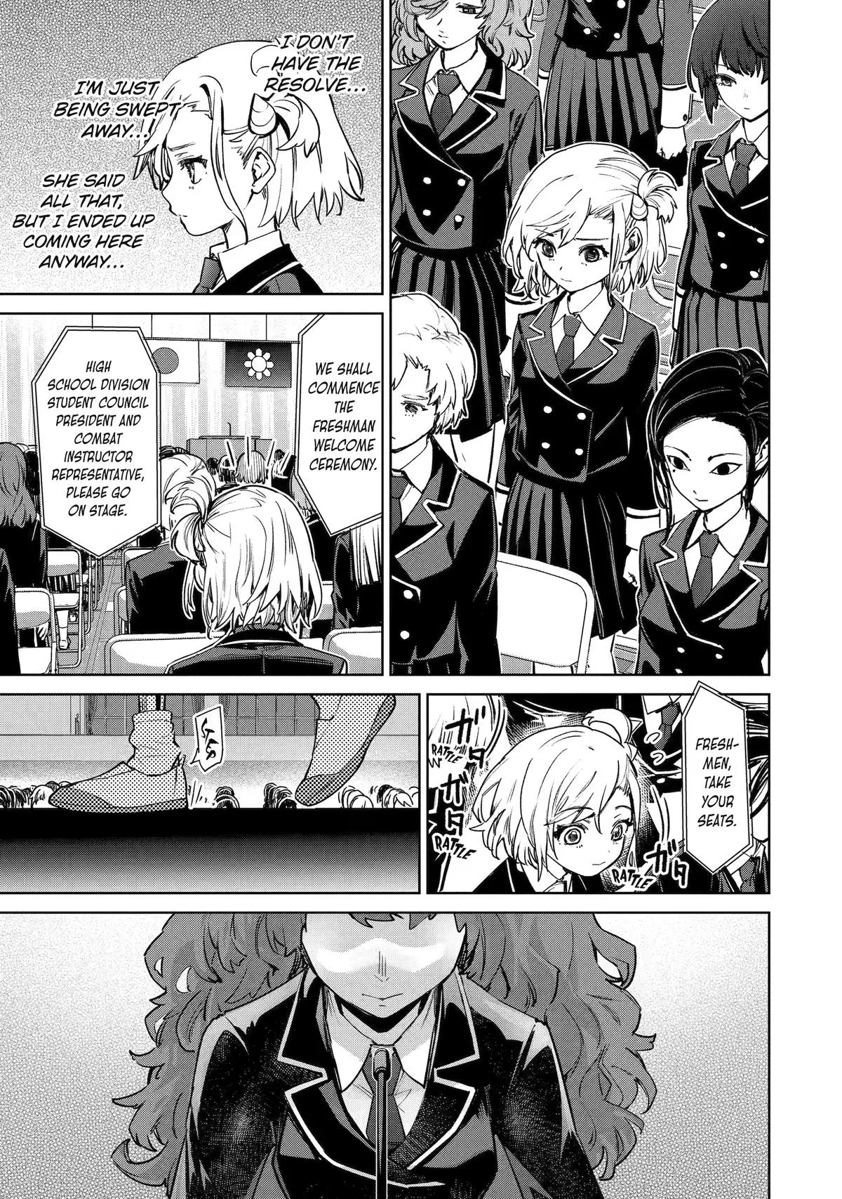 School Submarine Fleet: MERMAID GIRLS Chapter 2 page 10