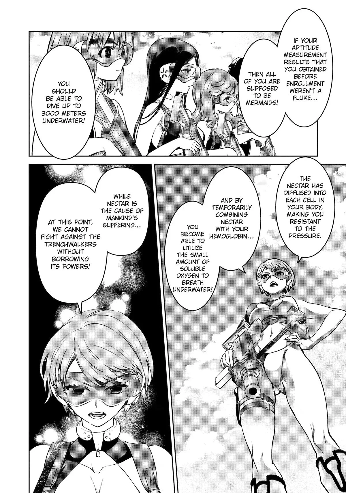 School Submarine Fleet: MERMAID GIRLS Chapter 2 page 26