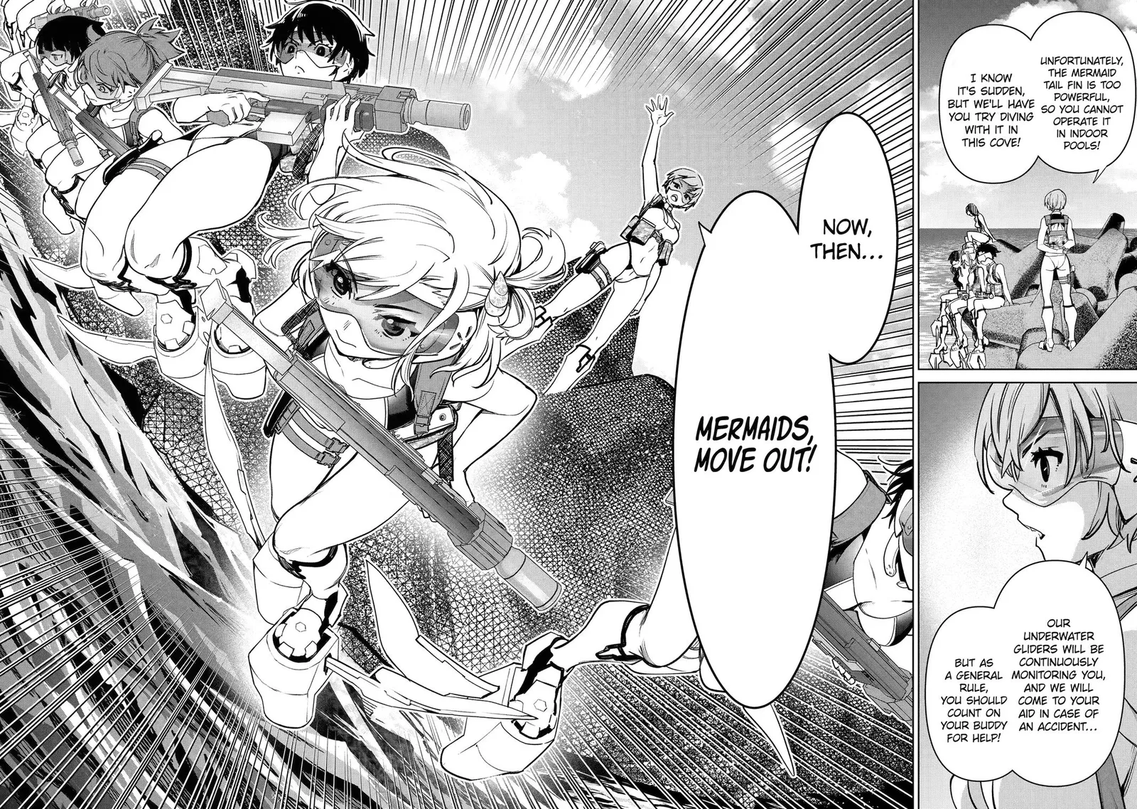 School Submarine Fleet: MERMAID GIRLS Chapter 2 page 28