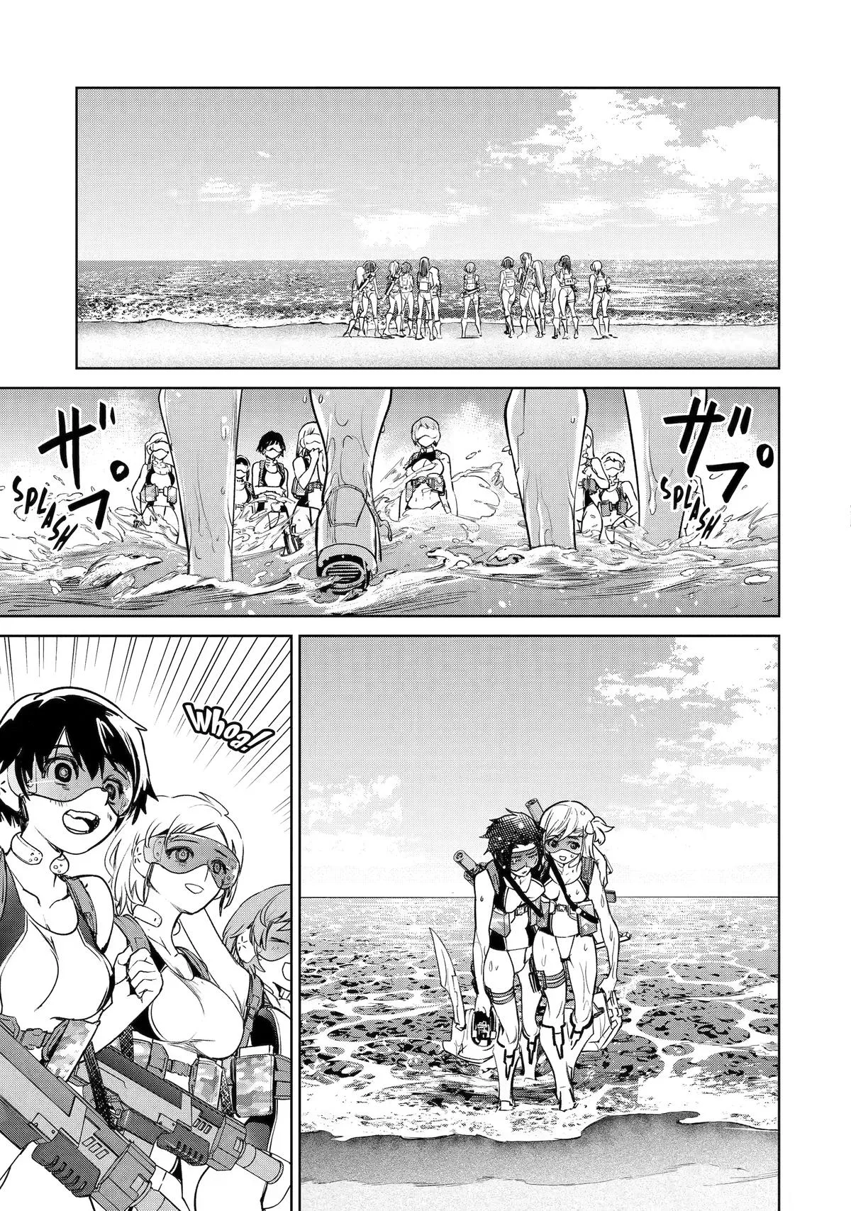 School Submarine Fleet: MERMAID GIRLS Chapter 2 page 41