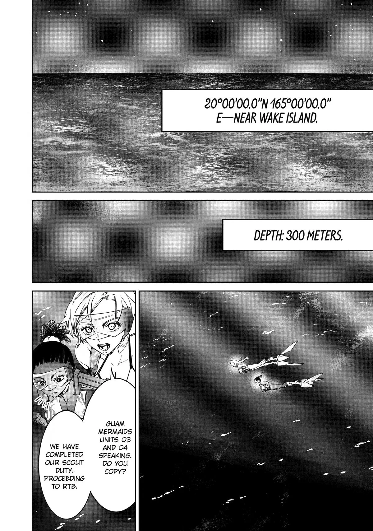 School Submarine Fleet: MERMAID GIRLS Chapter 2 page 44